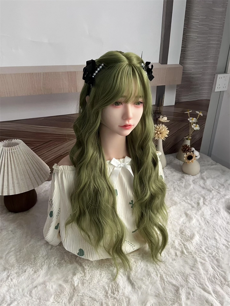 ROS Mouth Real Silicone Sex Doll Head With Close And Open Eyes LS116