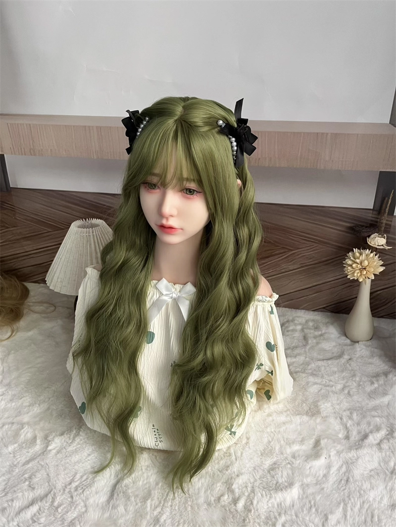 ROS Mouth Real Silicone Sex Doll Head With Close And Open Eyes LS116