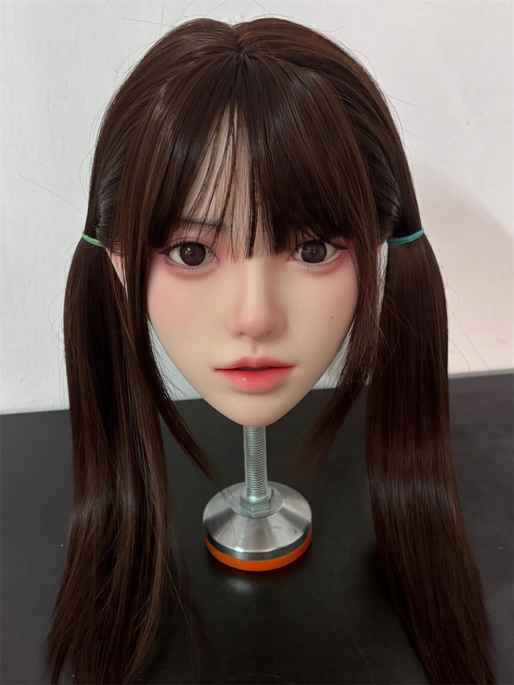 ROS Mouth Real Silicone Sex Doll Head With Close And Open Eyes LS134