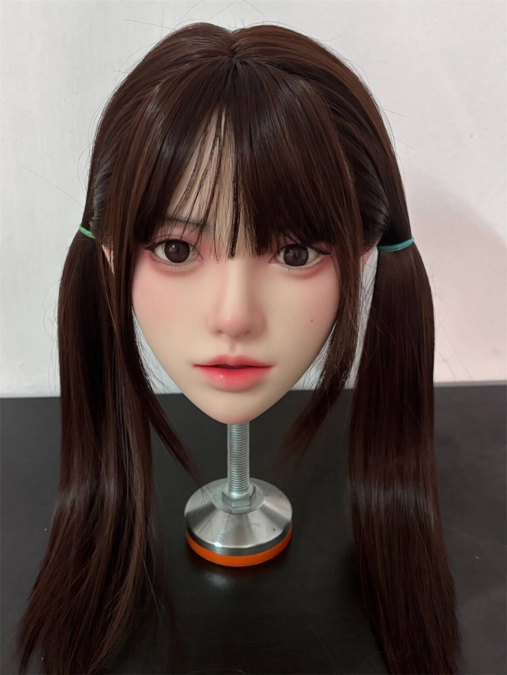 ROS Mouth Real Silicone Sex Doll Head With Close And Open Eyes LS134