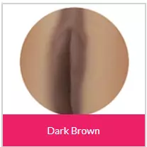 Dark brown color